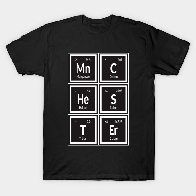 Manchester Elements T-Shirt by Maozva-DSGN